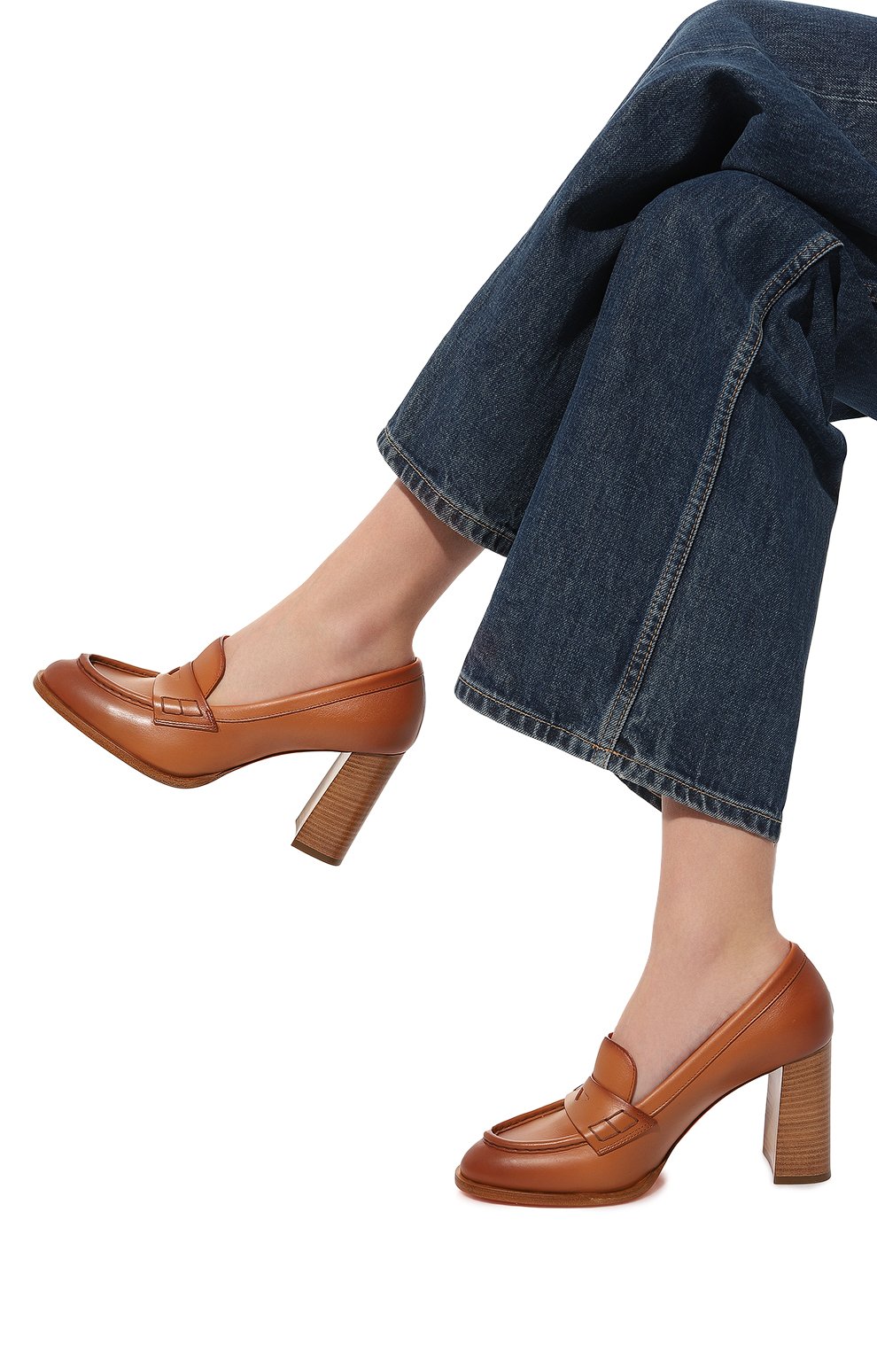 Кожаные туфли SANTONI, арт. WDQQ59981HA3BLGAN01, фото 3