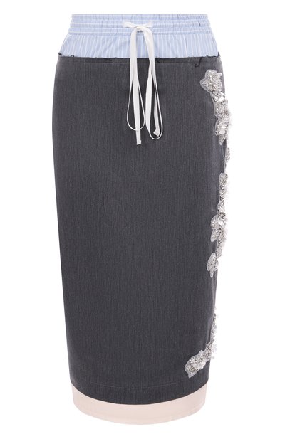 Женская комбинированная юбка DANIIL ANTSIFEROV, арт. DA_1715