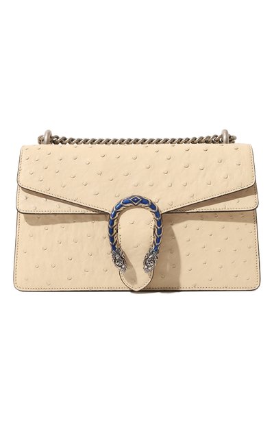 Сумка dionysus small из кожи страуса GUCCI, арт. 400249 EY0IN, фото 1