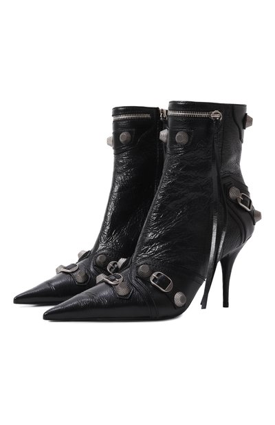 Кожаные ботильоны cagole 90 BALENCIAGA, арт. 694379/WAD4E, фото 1