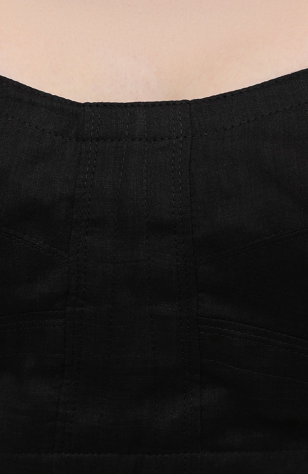 Топ ISABEL MARANT черного цвета по цене 47700 руб., арт. HT2091-21E023I/JENTIA, фото 5 Топ ISABEL MARANT, арт. HT2091-21E023I/JENTIA, фото 5