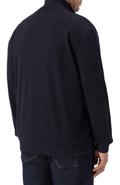 Толстовка из хлопка и шелка ZILLI, арт. JSS001M0112VGCJ00/62-64, фото 4