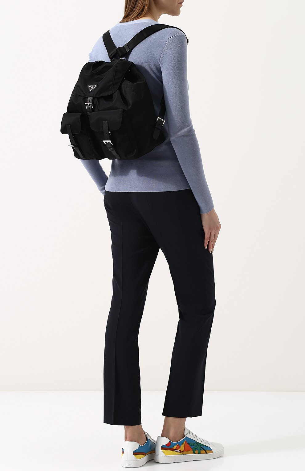 Рюкзак из текстиля PRADA, арт. 1BZ811-V44-F0002-OOO, фото 2