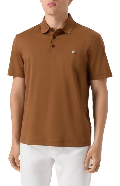 Хлопковое поло BOSS, арт. 50520297, фото 3