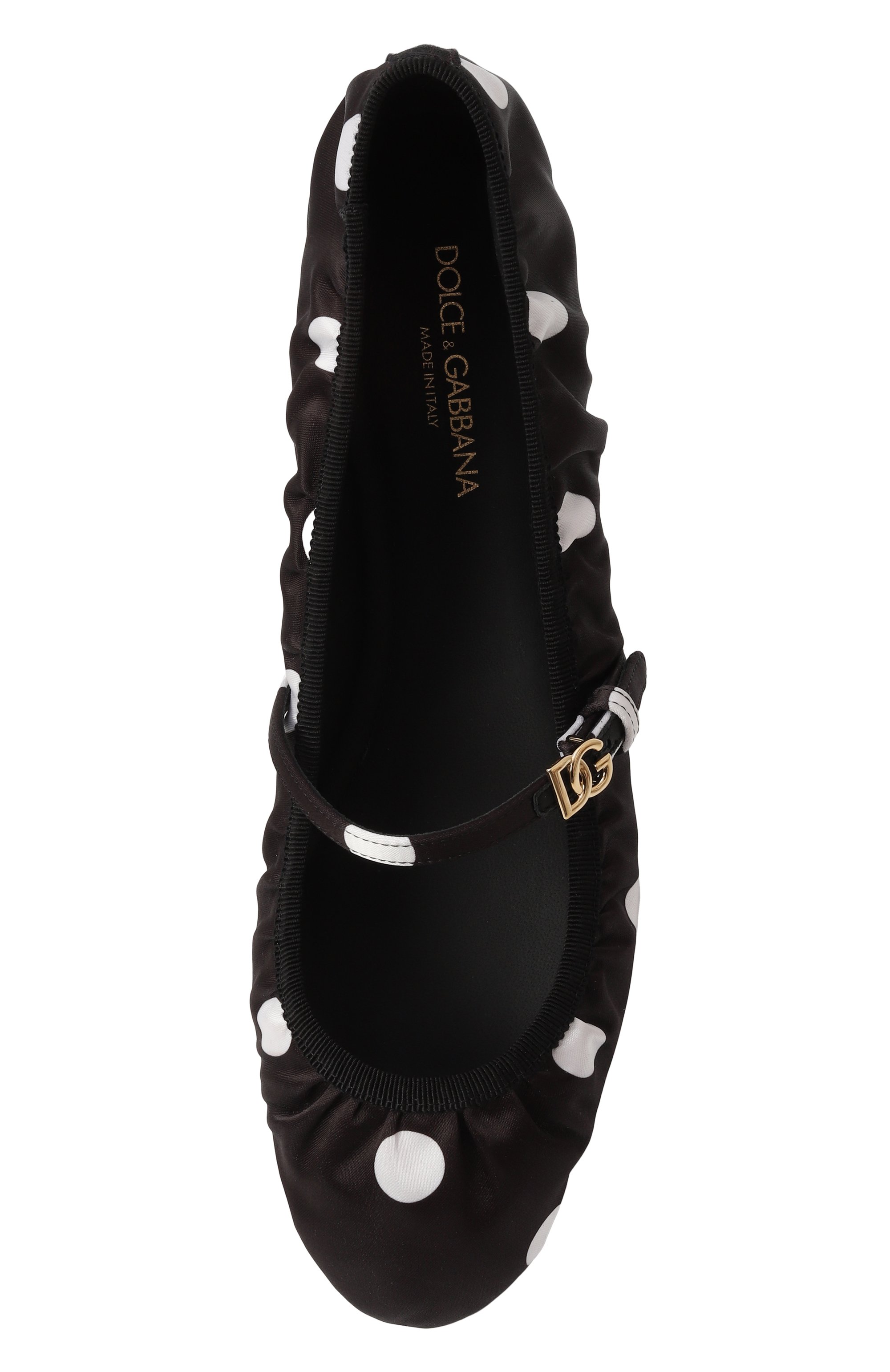 Текстильные балетки odette DOLCE & GABBANA, арт. CB0222/AV885, фото 6