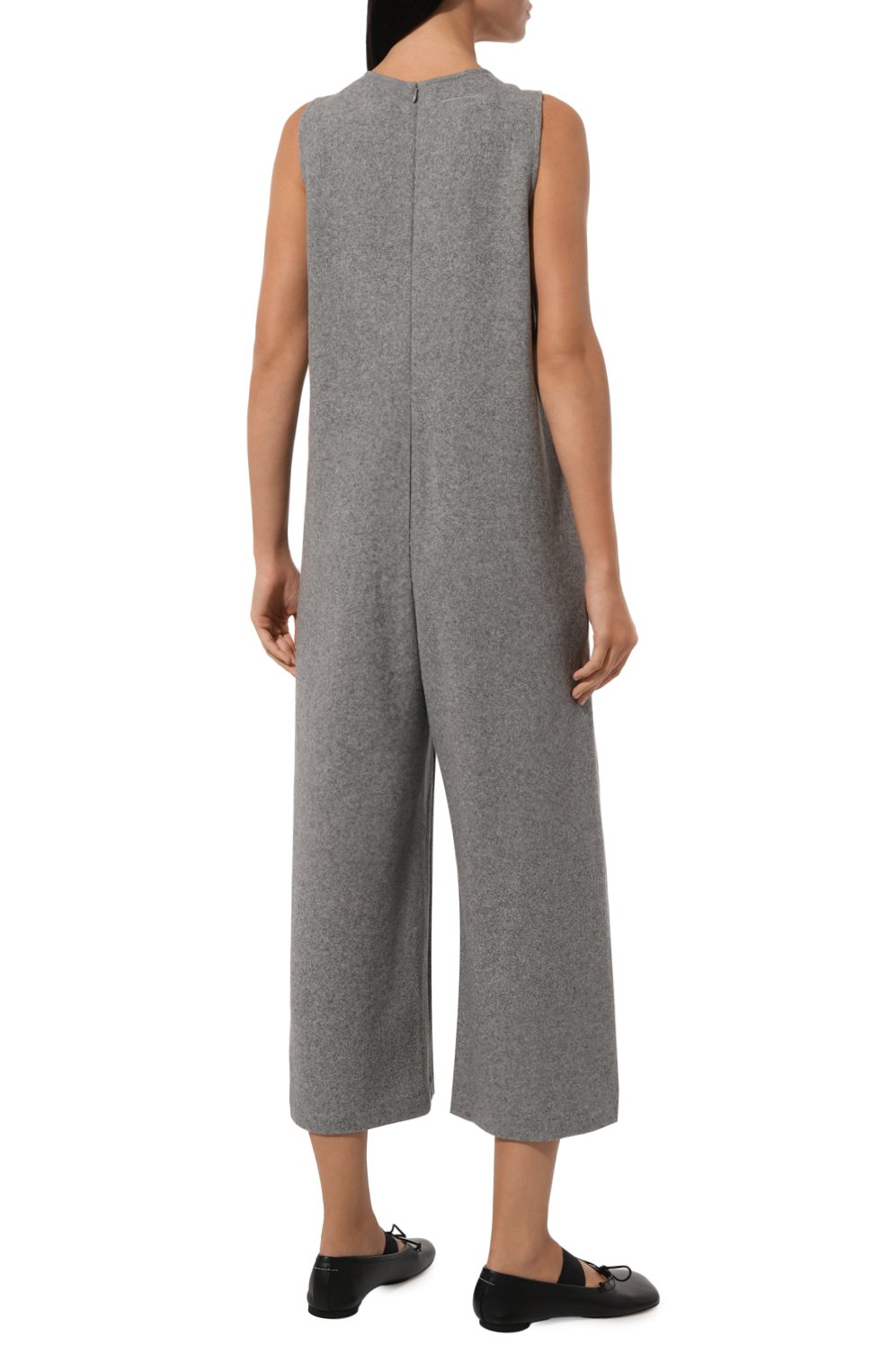 Шерстяной комбинезон MM6 серого цвета по цене 78400 руб., арт. S52FP0088/M20021, фото 4 Шерстяной комбинезон MM6, арт. S52FP0088/M20021, фото 4