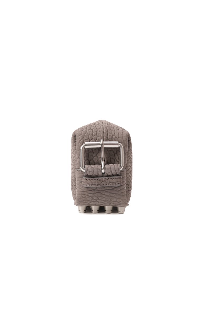 Женская сумка ricco small ALEXANDER WANG серого цвета, арт. 20125K21L | Фото 4 (Размер: small; Материал: Натуральная кожа; Ремень/цепочка: На ремешке)
