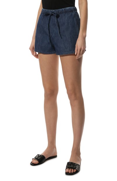 Джинсовые шорты VALENTINO, арт. XB3DD12T433, фото 3