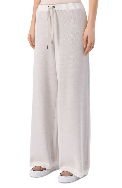 Хлопковые брюки BRUNELLO CUCINELLI, арт. M19255879, фото 3