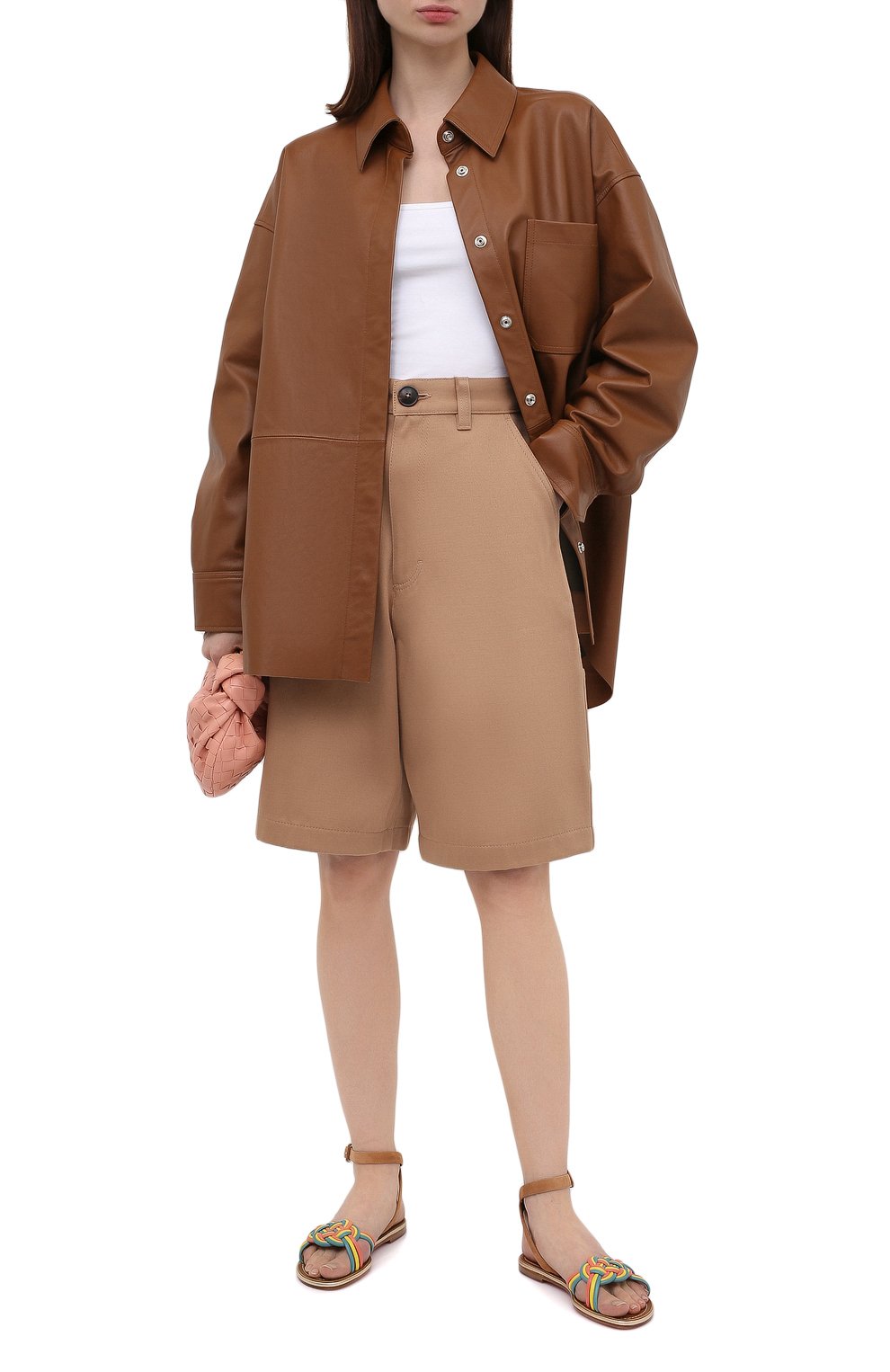 Кожаные сандалии ella CHRISTIAN LOUBOUTIN, арт. 1210702/ELLA FLAT, фото 2