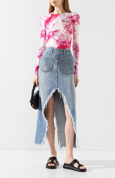 Джинсовая юбка GIVENCHY, арт. BW40DN50EW, фото 2