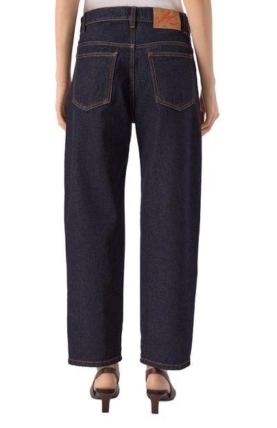 Джинсы MSGM темно-синего цвета по цене 29950 руб., арт. 3941MDP235/257763, фото 4 Джинсы MSGM, арт. 3941MDP235/257763, фото 4