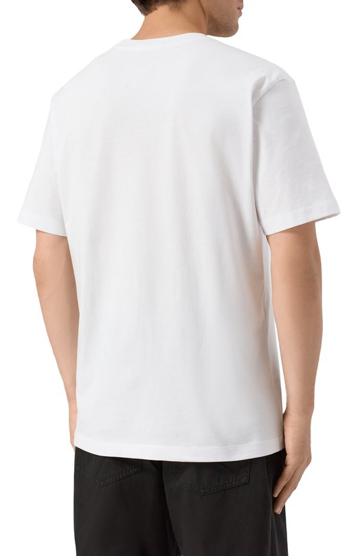 Хлопковая футболка HINNOMINATE HMABM01373 Белый  HMABM01373 Фото 4