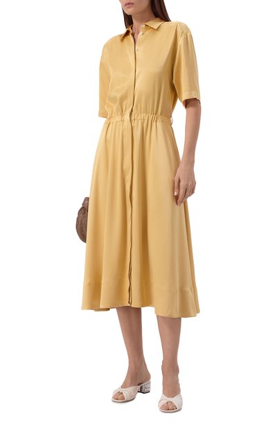 Кожаные мюли mala 45 JIMMY CHOO кремового цвета по цене 118000 руб., арт. MALA 45/KUV, фото 3 Кожаные мюли mala 45 JIMMY CHOO, арт. MALA 45/KUV, фото 3