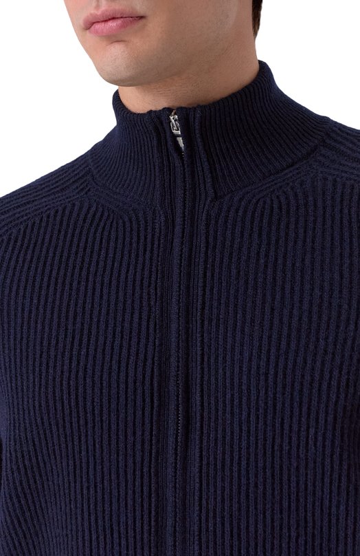 Шерстяной кардиган Andrea Campagna M5625-6142 Синий  M5625-6142 Фото 5