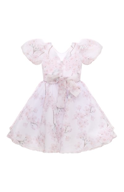 Платье сакура ZHANNA & ANNA светло-розового цвета по цене 25000 руб., арт. ZAOZ00000355, фото 2 Платье сакура ZHANNA & ANNA, арт. ZAOZ00000355, фото 2