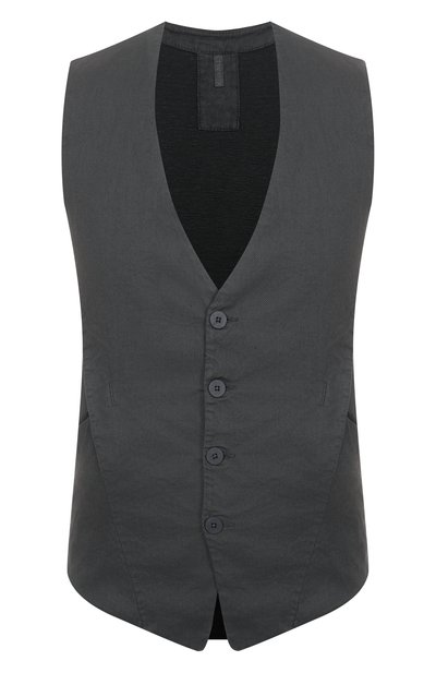 Мужской жилет из хлопка и льна TRANSIT, арт. CFUTRZE144