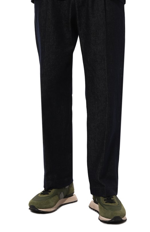 Комбинированные кроссовки Rush One Ghoud Хаки, фото 3