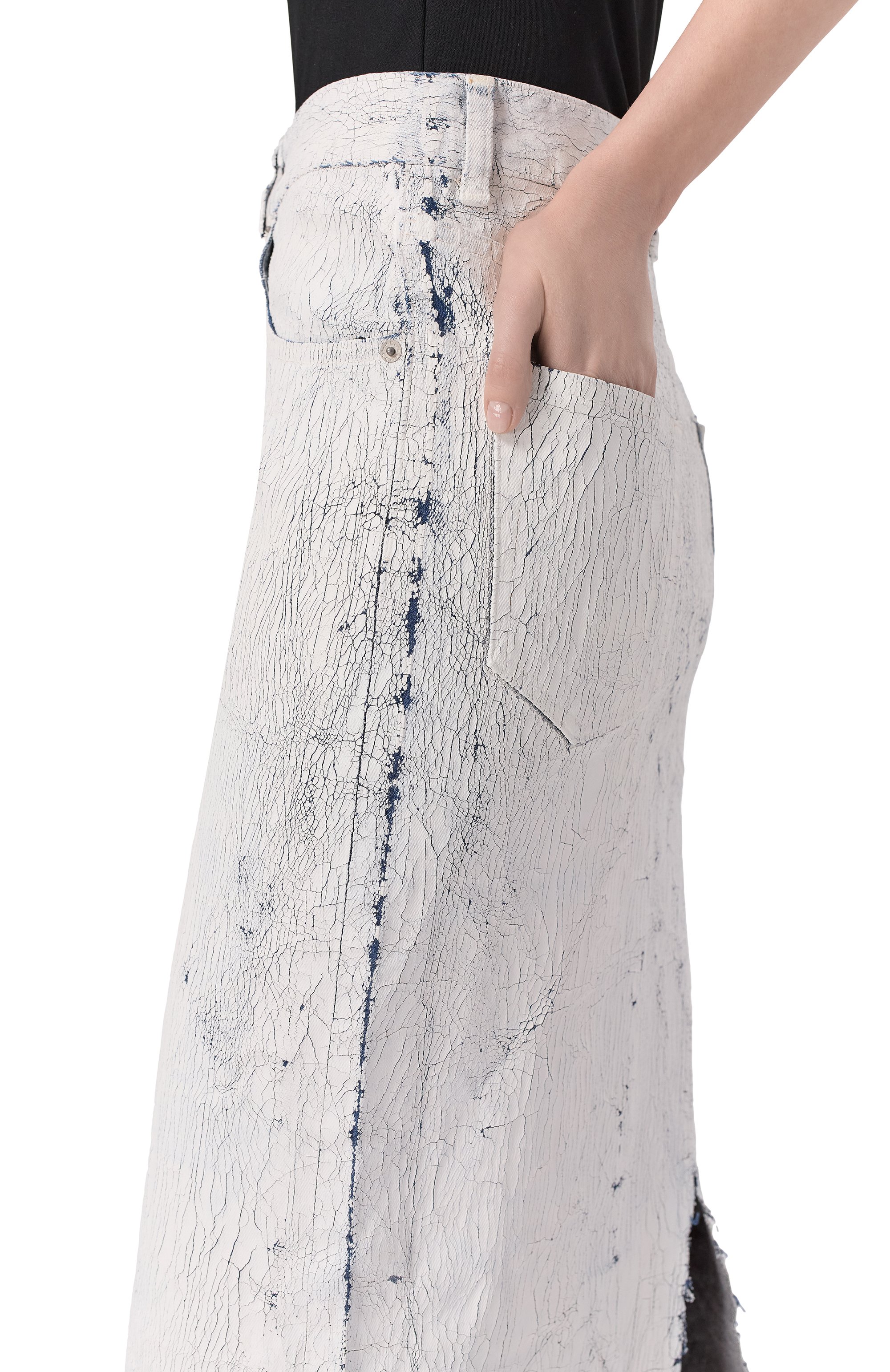 Джинсовая юбка MM6, арт. S62MI0027/M30028, фото 5