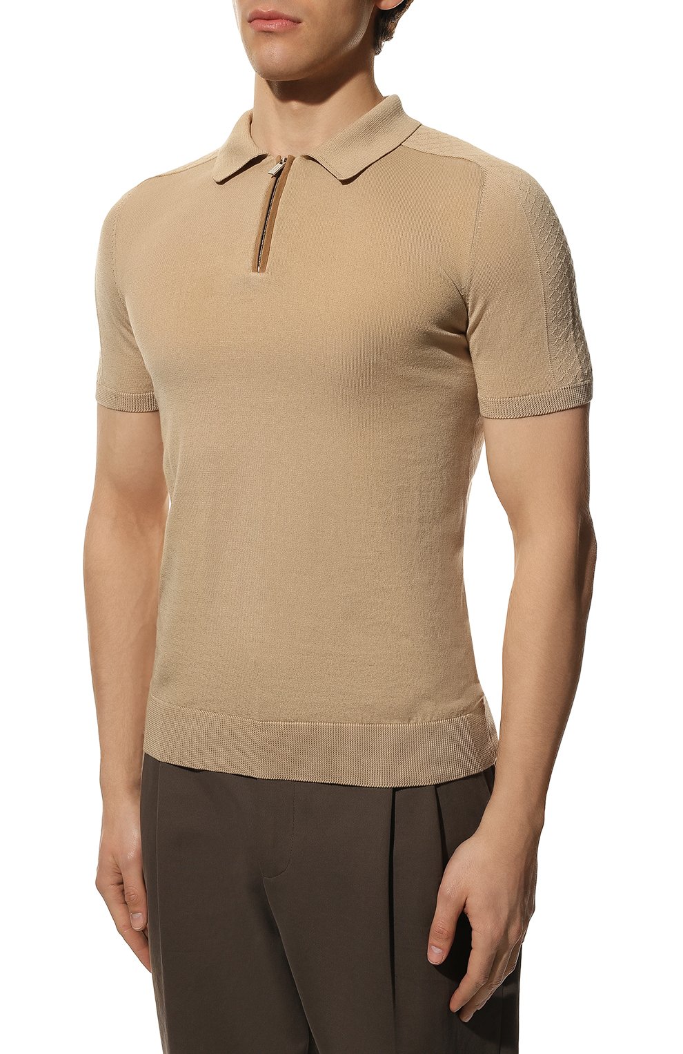 Хлопковое поло IL BORGO CASHMERE, арт. 56-1963M0DG0, фото 3