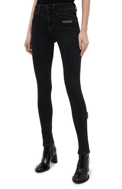 Джинсы OFF-WHITE черного цвета по цене 47200 руб., арт. 0WYA003E20DEN0011000, фото 3 Джинсы OFF-WHITE, арт. 0WYA003E20DEN0011000, фото 3