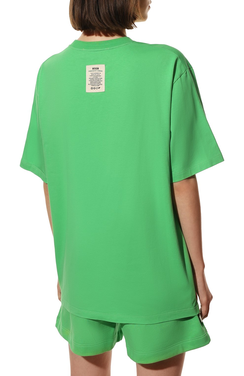 Хлопковая футболка MSGM, арт. 3241MDM194 227288, фото 4