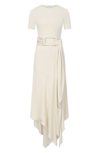 Женское платье из вискозы ALAIA, арт. AA9R3137J090D
