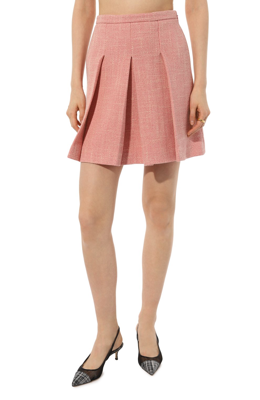 Шерстяная юбка GUCCI, арт. 681234 ZAHDR, фото 3