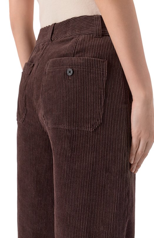 Вельветовые брюки Dunst UDPA5D222W2 Коричневый  UDPA5D222W2 Фото 5