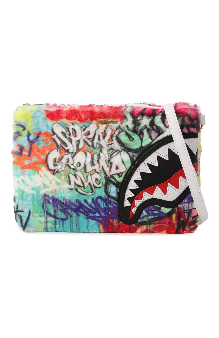 Детская клатч SPRAYGROUND разноцветного цвета, арт. 910B6920NSZ | Фото 4 (Нос: Не проставлено; Материал: Текстиль; Материал сплава: Проставлено)