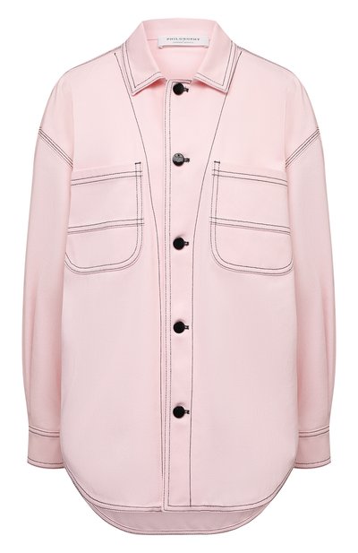 Женская джинсовая рубашка PHILOSOPHY DI LORENZO SERAFINI, арт. A0507/2124