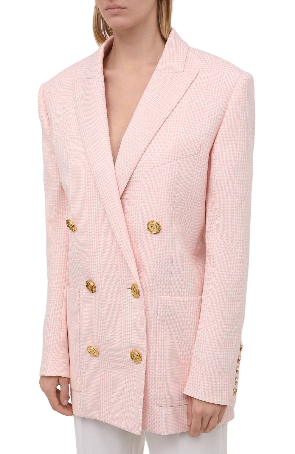 Двубортный жакет BALMAIN, арт. WF1SH010/W131, фото 3