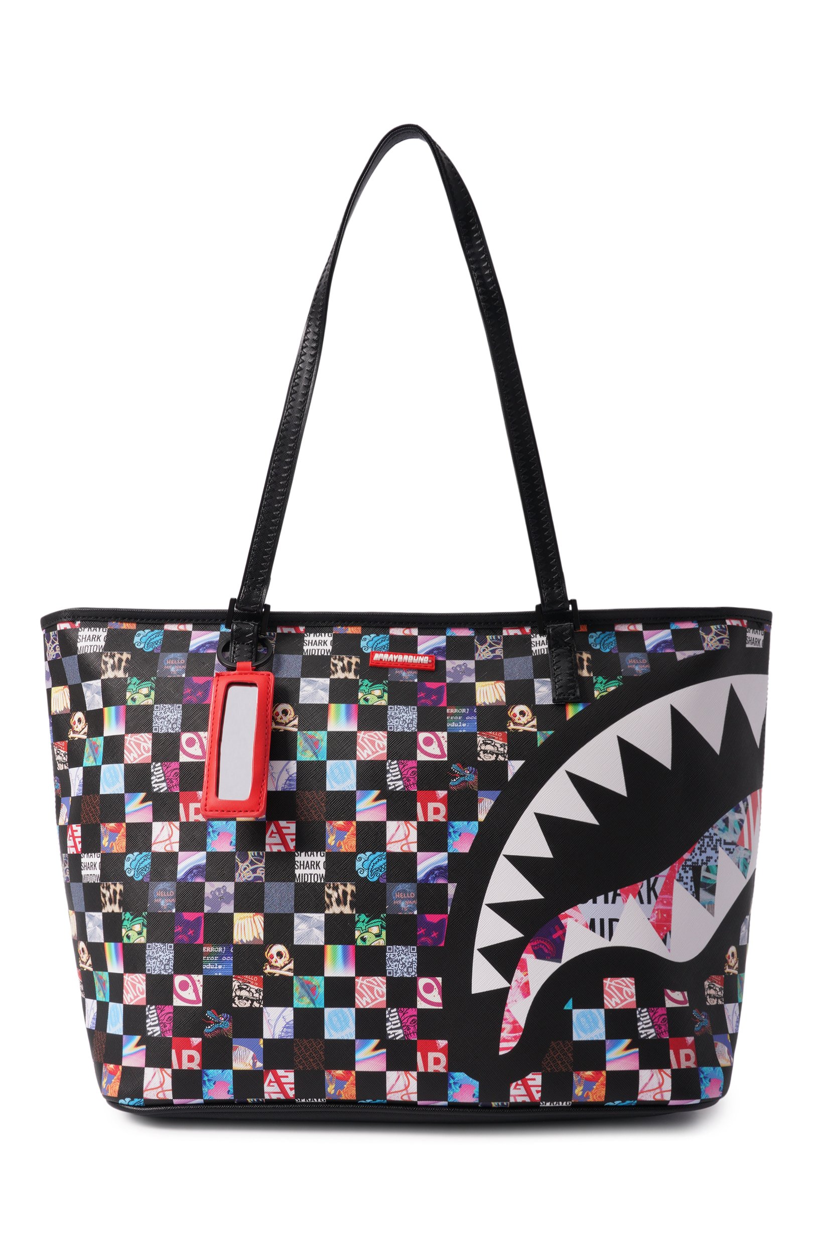 Сумка SPRAYGROUND, арт. 910T9440NSZ/CRAZY CHECK T0TE, фото 1