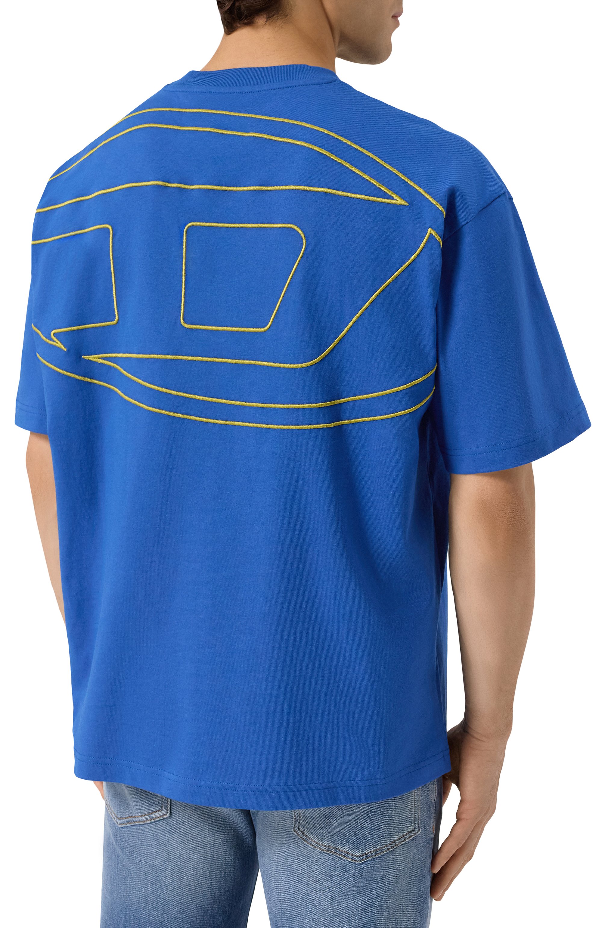 Хлопковая футболка DIESEL, арт. A11302/0HGAM, фото 4