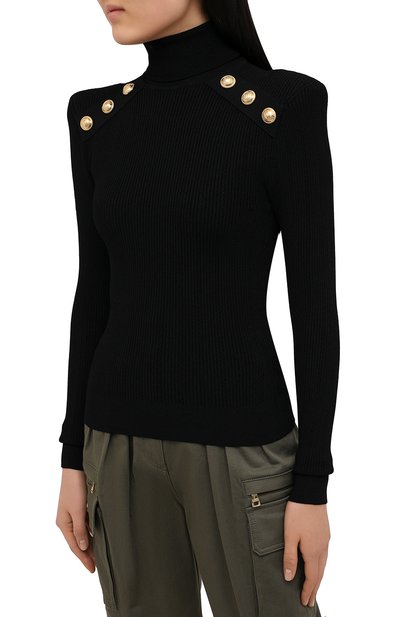 Водолазка из вискозы BALMAIN, арт. VF13251/K211, фото 3