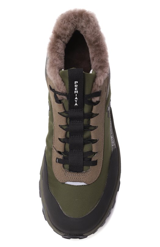 Комбинированные кроссовки Devin Premiata DEVIN/VAR 436M Хаки  DEVIN/VAR 436M Фото 6