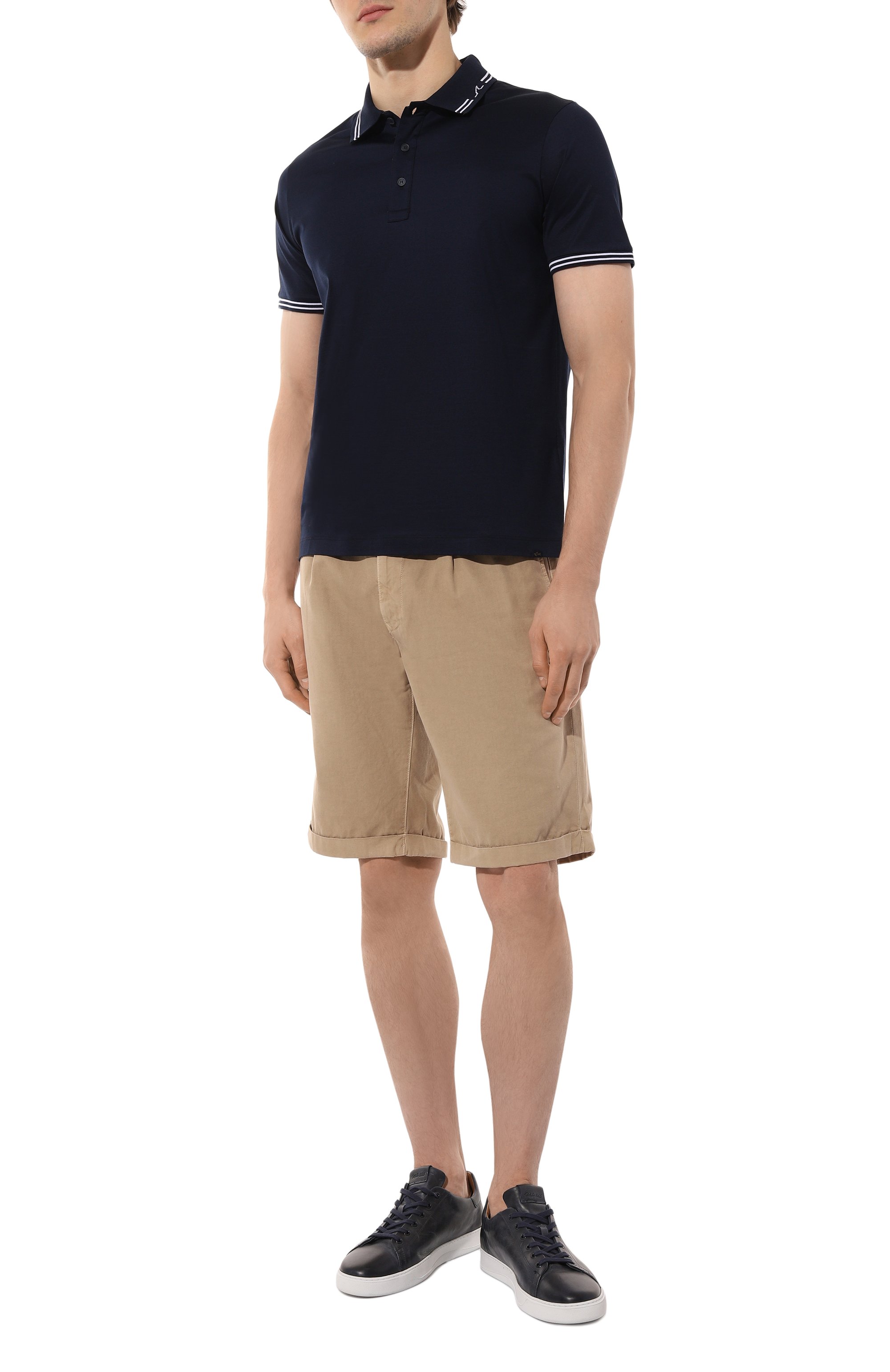 Хлопковое поло PAUL&SHARK, арт. 25411288, фото 2