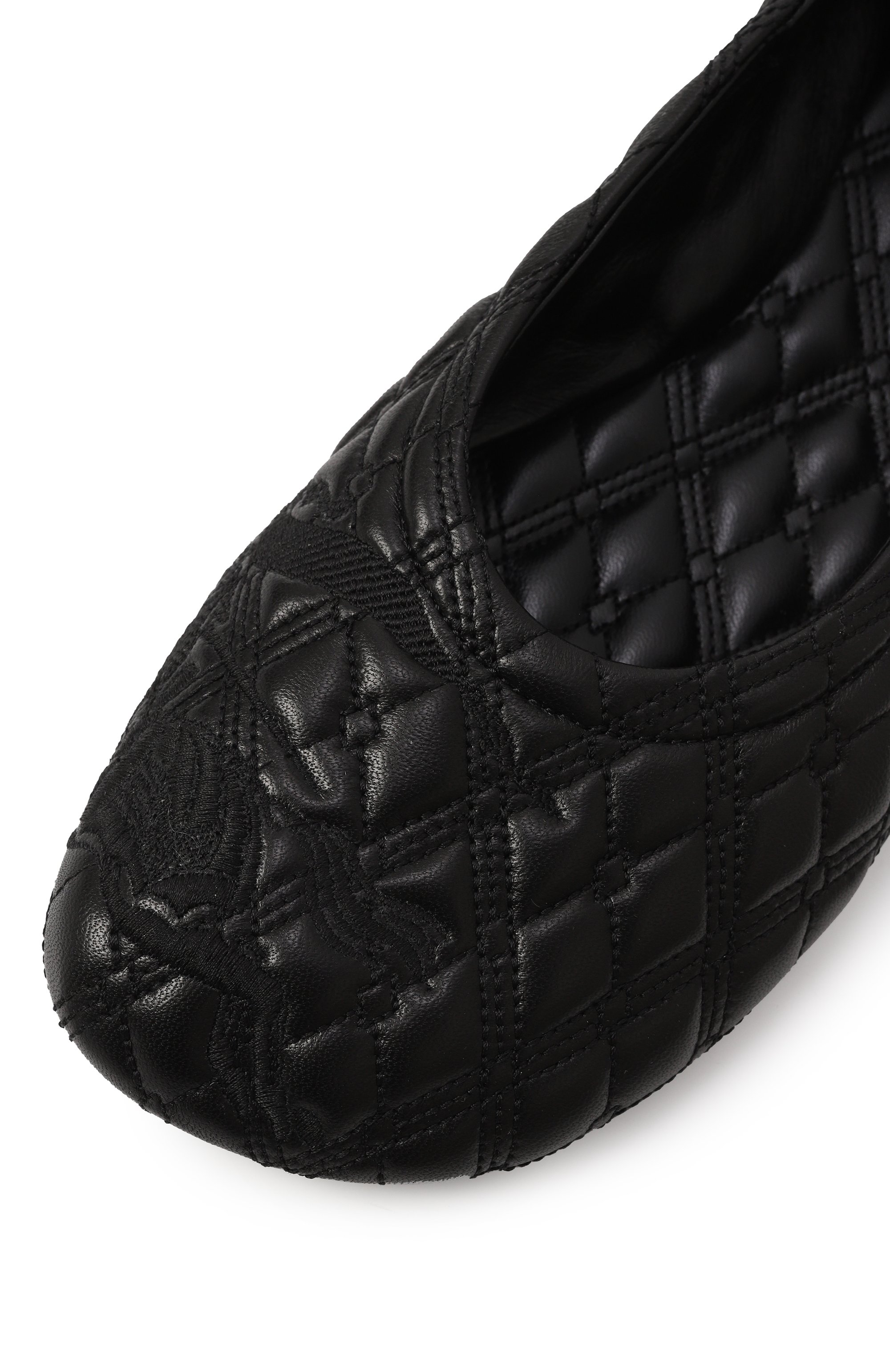 Кожаные балетки sadler BURBERRY, арт. 8080383, фото 7