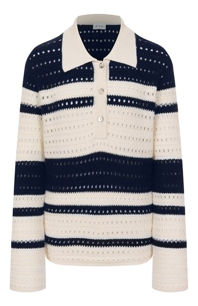 Женский поло из хлопка и кашемира FTC, арт. 09903-0380