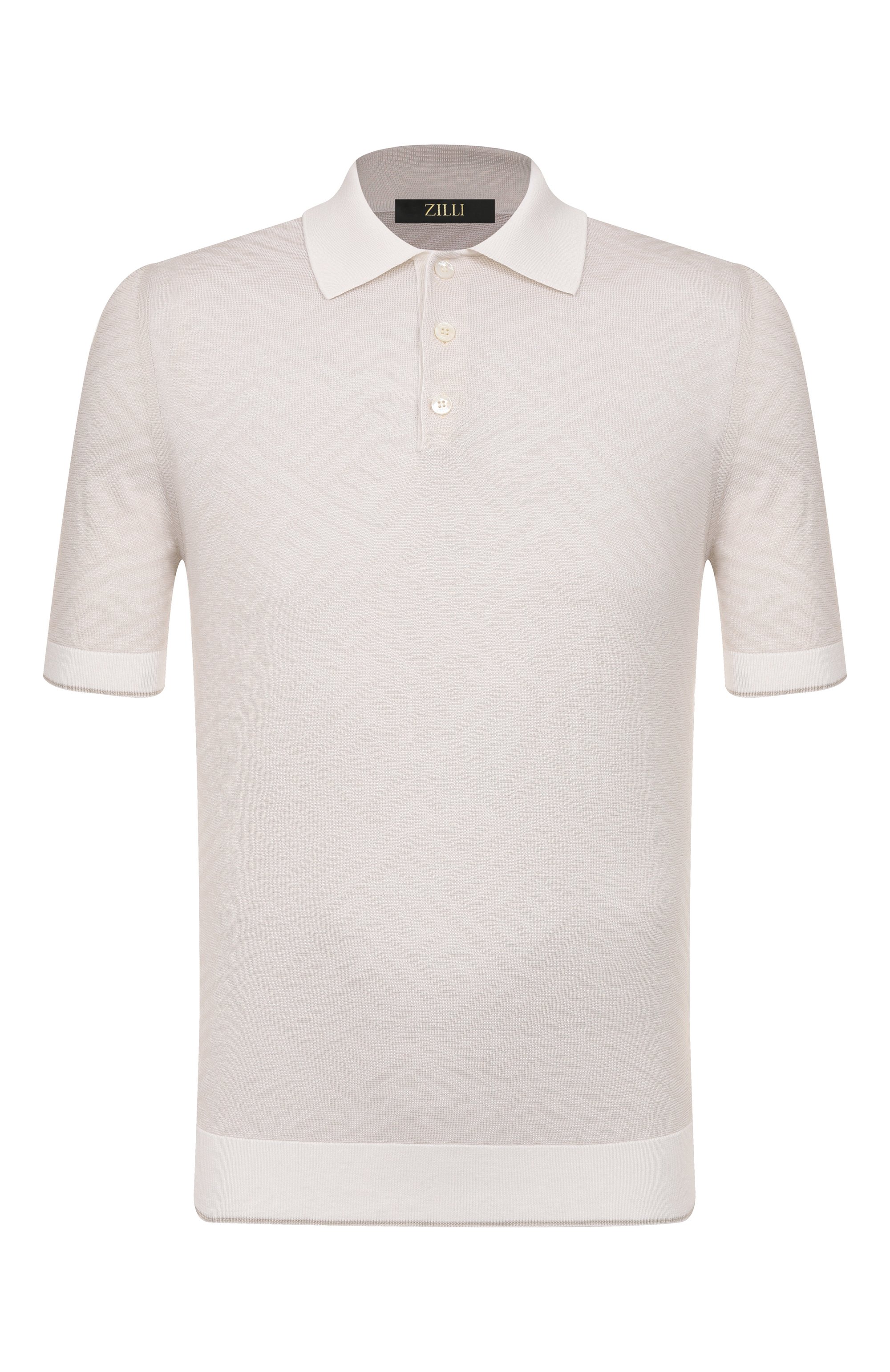 Поло из шелка и хлопка ZILLI, арт. KBP002M0164VFAF00, фото 1