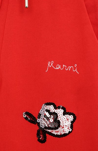 Хлопковые брюки MARNI, арт. M01274/M00SH, фото 3