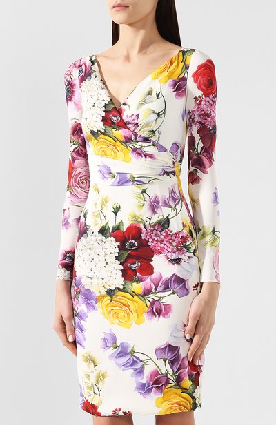Шелковое платье DOLCE & GABBANA, арт. F6D3UT/FSAX3, фото 3