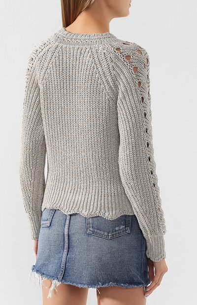 Вязаный пуловер ISABEL MARANT, арт. PU1025-19E033I/MERTH, фото 4