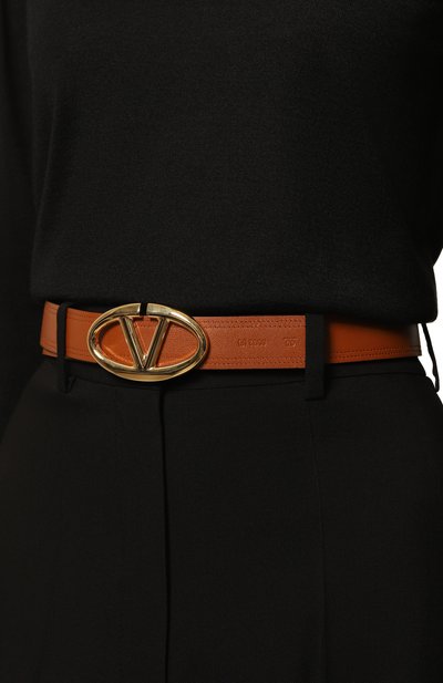 Кожаный ремень vlogo VALENTINO, арт. 5W0T0SJ4/FZC, фото 3