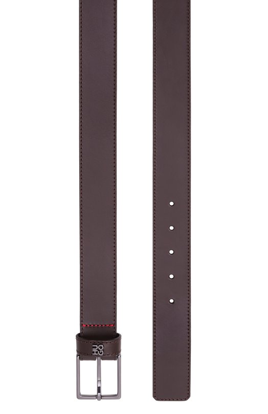 Кожаный ремень HUGO 50537026 Коричневый  50537026 Фото 3