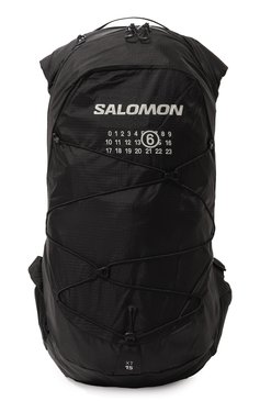 Мужской рюкзак mm6 maison margiela x salomon MM6 черного цвета, арт. SB6WA0003/P5782 | Фото 1 (Материал сплава: Проставлено; Ремень/цепочка: На ремешке; Материал: Текстиль; Драгоценные камни: Проставлено; Стили: Кэжуэл; Размер: large)