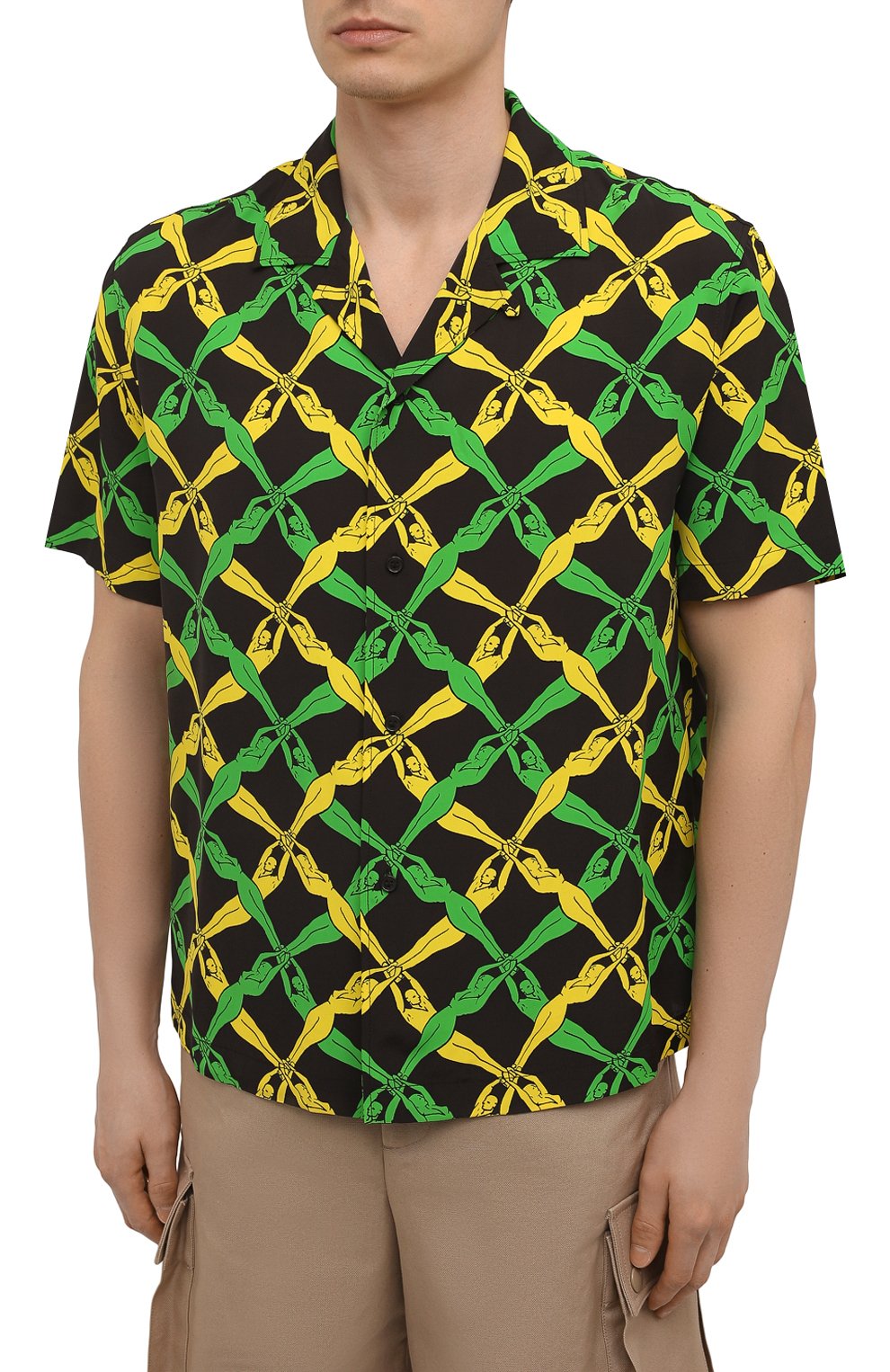 Рубашка из вискозы BOTTEGA VENETA, арт. 647380/V0G60, фото 3