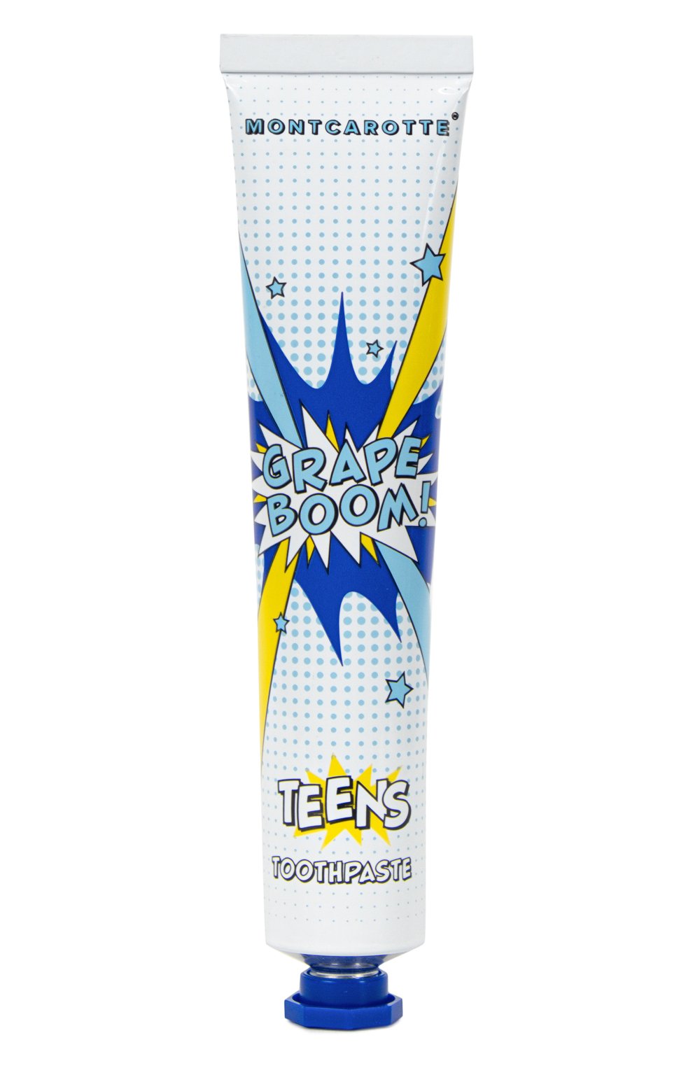 Зубная паста 7+ со вкусом виноградный взрыв (50ml) MONTCAROTTE бесцветного цвета по цене 1170 руб., арт. МСТ902, фото 1 Зубная паста 7+ со вкусом виноградный взрыв (50ml) MONTCAROTTE, арт. МСТ902, фото 1