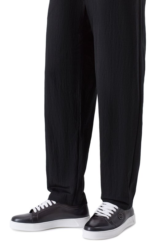 Кожаные кеды Elite Artioli 0T006/VT Серый  0T006/VT Фото 3