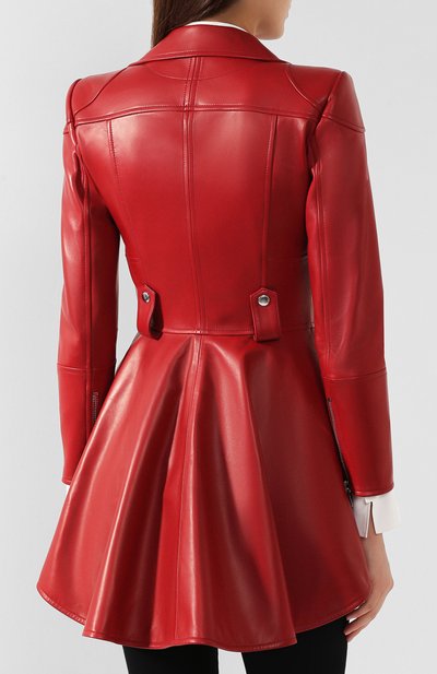 Кожаная куртка ALEXANDER MCQUEEN, арт. 585023/Q5AA5, фото 4